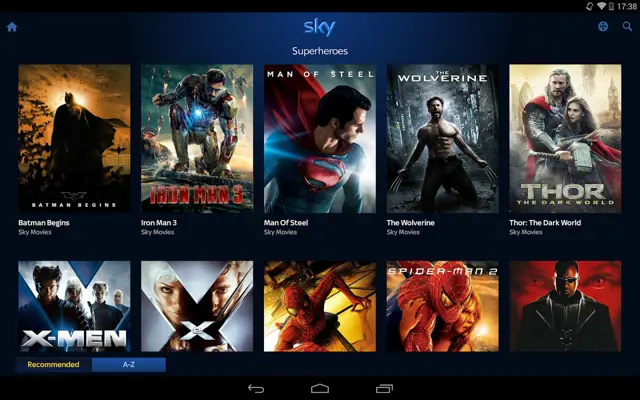 Sky+ android App screenshot 9