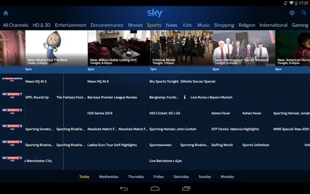 Sky+ android App screenshot 10